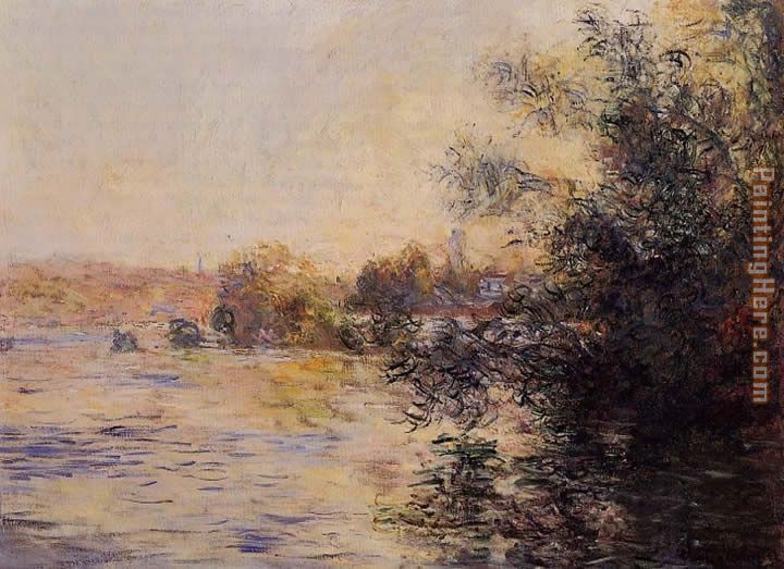 Claude Monet Evening Effect of the Seine